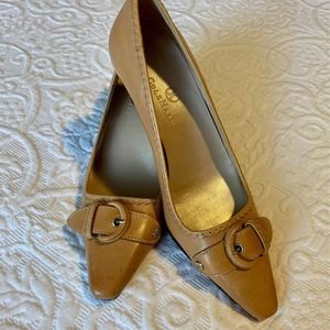 Cole Haan Buckle Kitten Heel Pumps  SIZE 6B